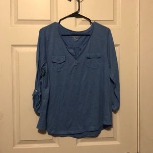 Quarter sleeve blouse